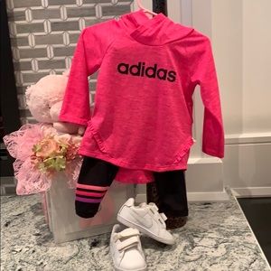 Adidas jogging suit for 12 month old